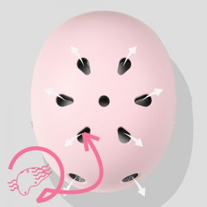 Шлем защитный Movino Element (Pink)