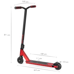 Трюковий самокат Movino Glide new (Red)