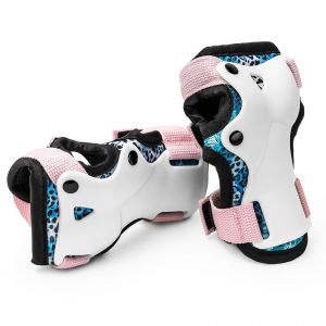 Комплект захисту Cariboo rollers 3-pack (white-pink)