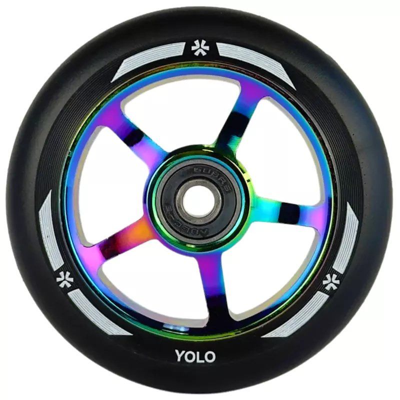Колесо для трюкового самоката Union Yolo Wheel 100mm (Neochrome)