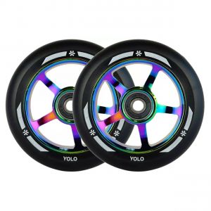 Колесо для трюкового самоката Union Yolo Wheel 100mm (Neochrome)