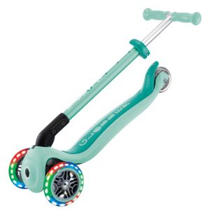 Самокат Globber My Free Primo Foldable Lights (Mint)