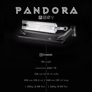 Дека Ethic Pandora 560 Pro Scooter Deck (Raw)