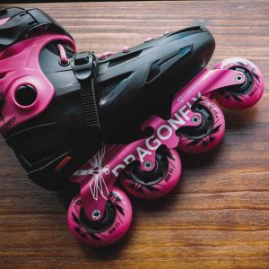 Ролики Flying Eagle F3 Dragonfly (pink)
