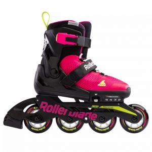 Ролики Rollerblade Microblade 2024 (pink-light green)