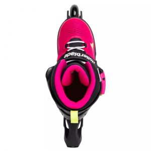 Ролики Rollerblade Microblade 2024 (pink-light green)