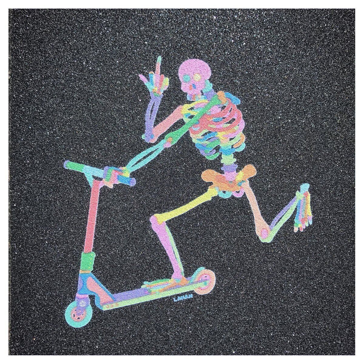 Змінний наждак Proto SD Skeleton Pro Scooter Grip Tape Black