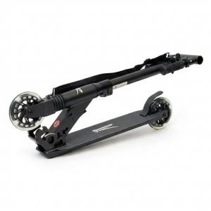 Самокат Rideoo 120 City Scooter LED-wheels (Black)