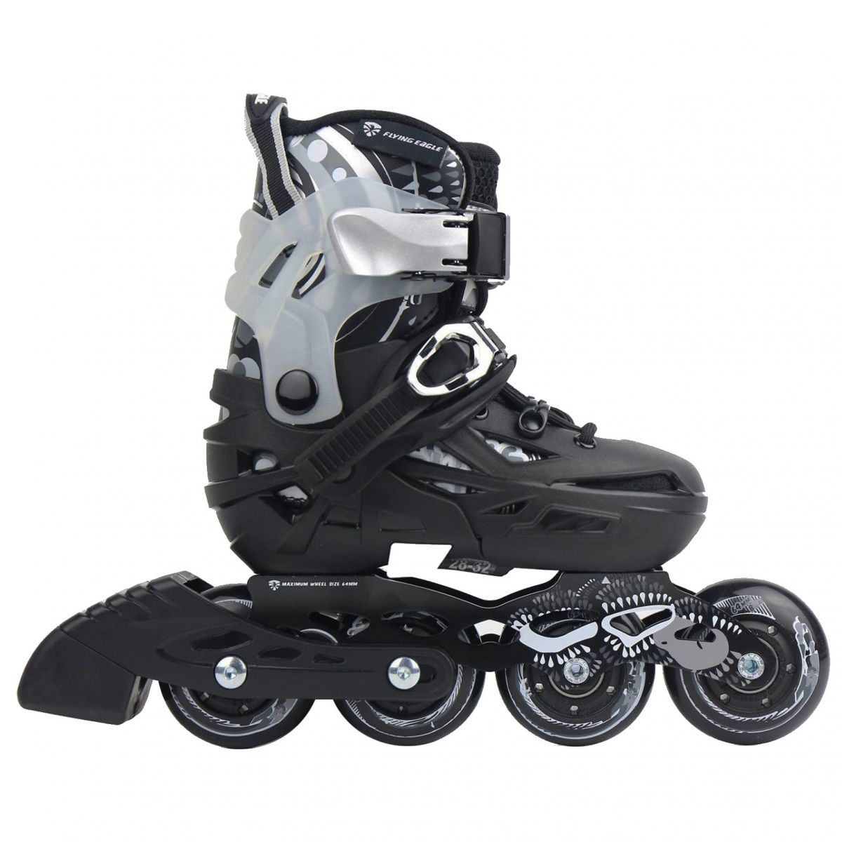 Ролики Flying Eagle S6s (black)