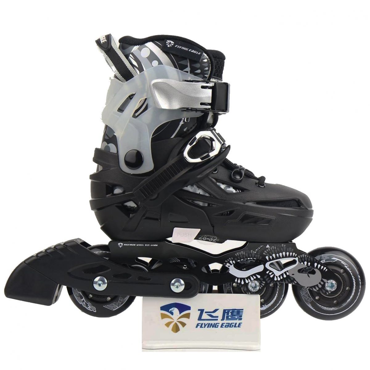 Ролики Flying Eagle S6s (black)