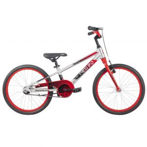 Велосипед 20" Apollo Neo boys (Brushed Alloy-Red-Black Fade)
