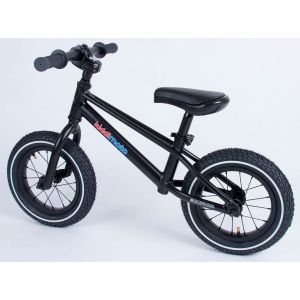 Беговел 12" Kiddimoto Mountain (матовый черный)