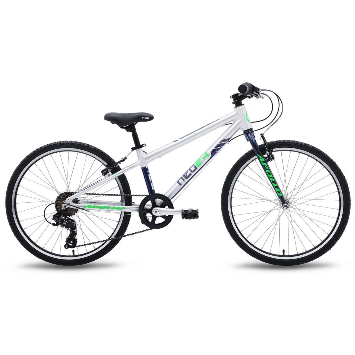 Велосипед 24" Apollo Neo 7s boys синий/салатовый 2019