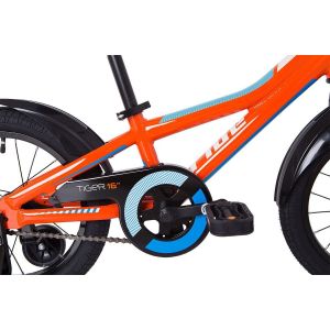 Велосипед 16" Pride Tiger черный/красный/желтый 2018