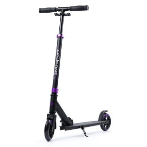 Самокат SMJ Sport NL-145 (черный/фиолетовый)