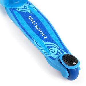 Самокат Smj Sport Mini LED (голубой)