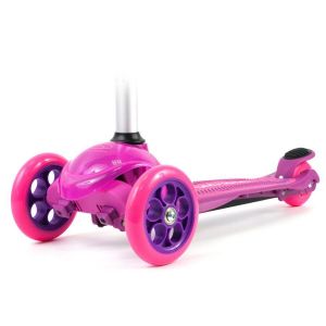 Самокат Smj Sport Mini LED (ярко-розовый)