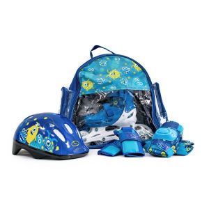 Дитячі ролики SMJ Sport Combo 2 в 1 (блакитний)