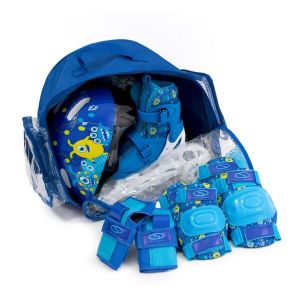 Дитячі ролики SMJ Sport Combo 2 в 1 (блакитний)