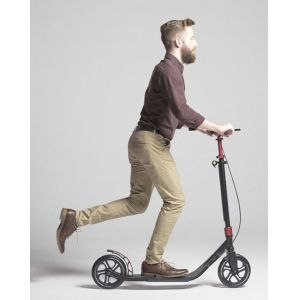 Міський самокат Globber ONE NL 230 Titanium - Ruby Red (червоний)