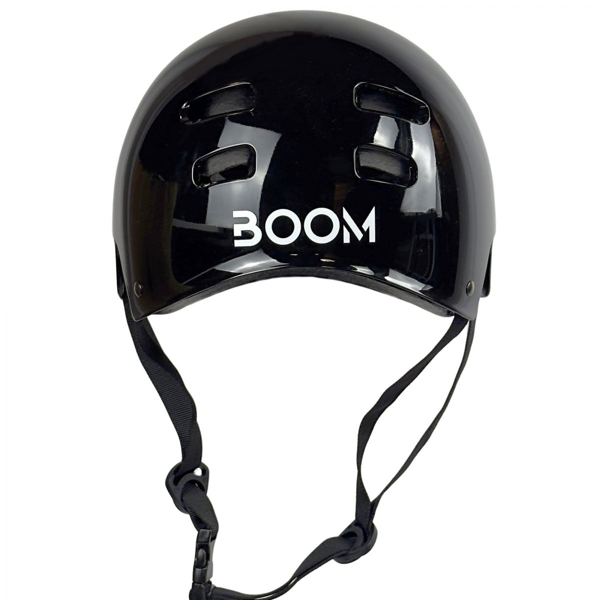 Шолом захисний Boom Stay Safe Professional (Glossy Black)