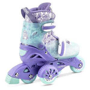 Ролики Cariboo Step One (purple-mint)