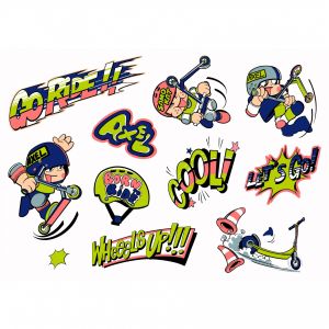 Стікери Cool Scooter sticker pack