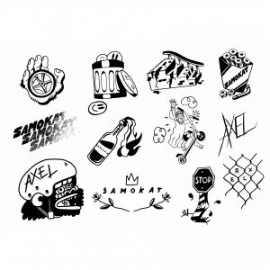 Стикеры True Action sticker pack