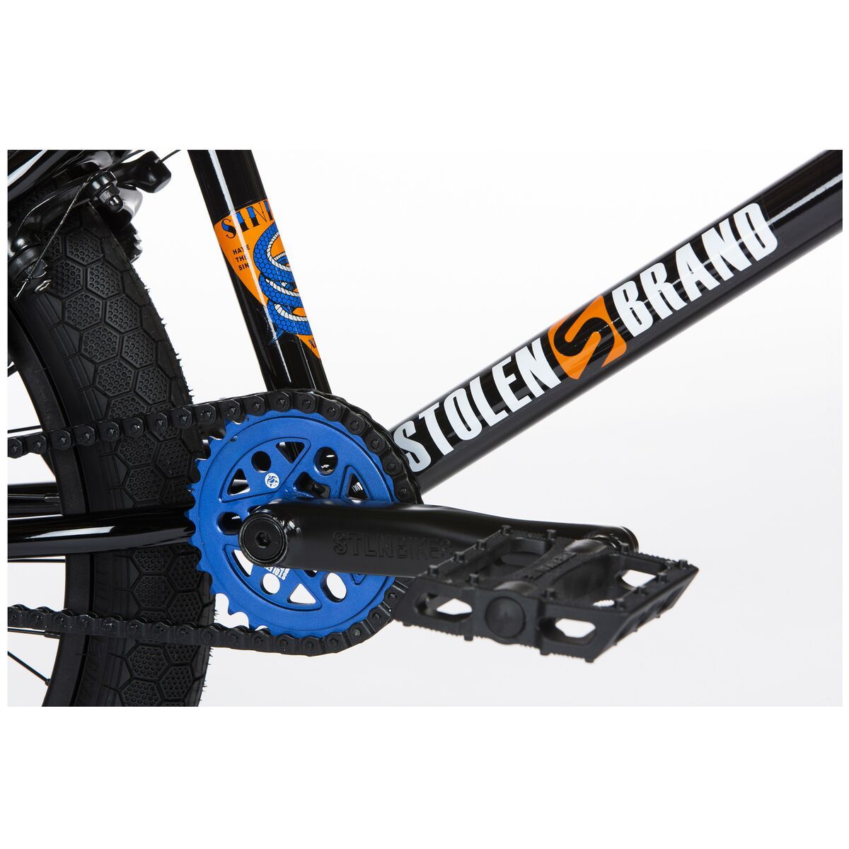 Велосипеди Stolen Sinner 20" 2020 FC XLT BMX Freestyle Bike (black-blue)