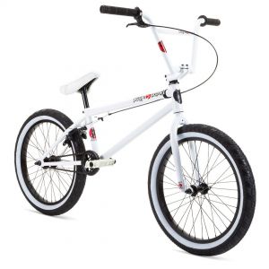 Велосипед Stolen X Fiction Overload 20" 2021 BMX Freestyle Bike (snow blind white)