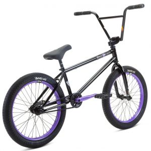 Велосипеди Stolen Sinner 20" 2021 FC XLT RHD BMX Freestyle Bike (black-violet)