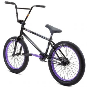 Велосипед 2021 FC XLT LHD BMX Freestyle Bike (black-violet)