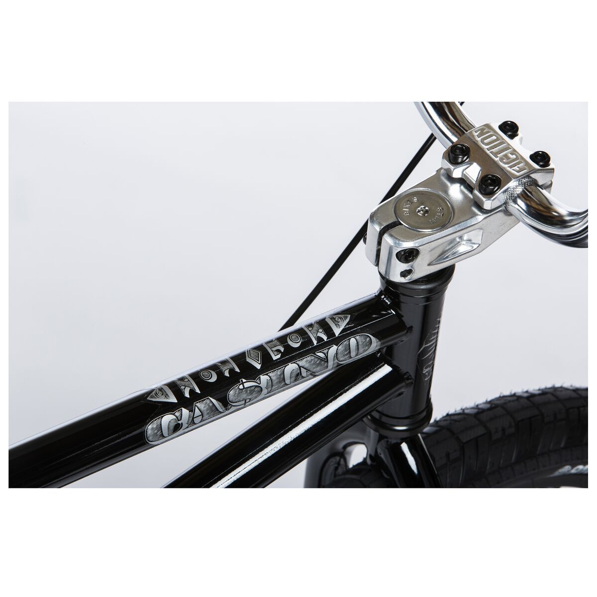 Велосипед Stolen Casino 20" 2020 BMX Freestyle Bike L рама 20.25" (black - chrome plate)