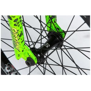 Велосипед Stolen X Fiction Creature 20" 2020 BMX Freestyle Bike (toxic green splatter)