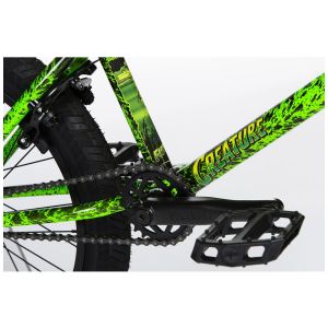 Велосипед Stolen X Fiction Creature 20" 2020 BMX Freestyle Bike (toxic green splatter)