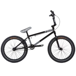 Велосипед Stolen X Fiction Overload 20" 2020 BMX Freestyle Bike (black reflective grey)
