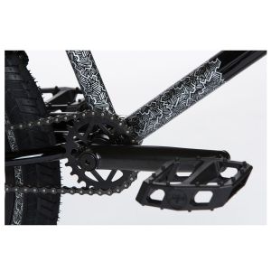 Велосипед Stolen X Fiction Overload 20" 2020 BMX Freestyle Bike (black reflective grey)