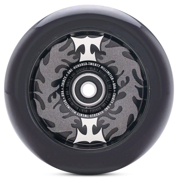 Колесо для трюкового самокату Tilt Flame Selects 120 mm Pro Scooter Wheel (Grey)