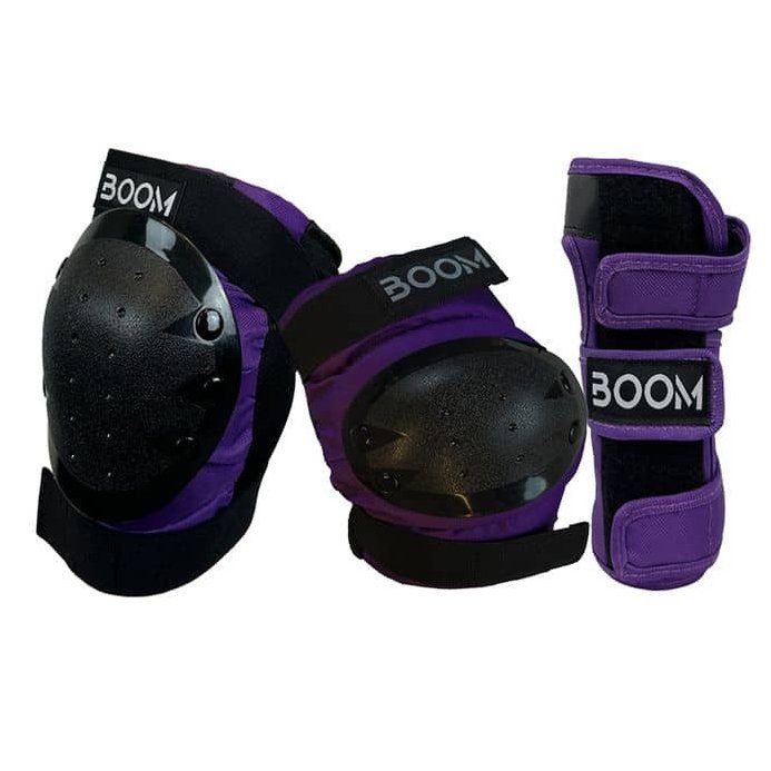Комплект захисту Boom Classic tripple pad set (purple)