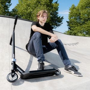 Трюковой самокат Union Dot 2026 L-size (Black-Neochrome)