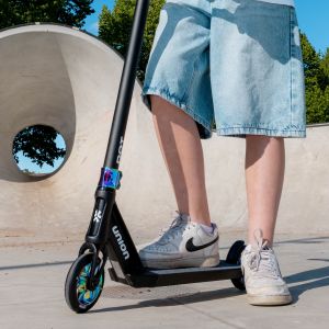 Трюковой самокат Union Dot 2026 L-size (Black-Neochrome)