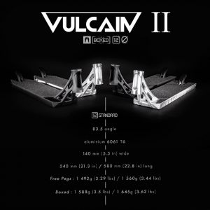 Дека Ethic Vulcain V2 540 mm Pro Scooter Deck (Black)
