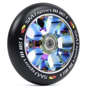 Колесо для трюкового самокату SMJ Sport ALU 110mm neochrome