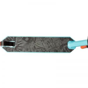 Самокат трюковой Oxelo Freestyle MF 1.8 (черно-бирюзовый)
