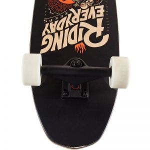 Скейтборд CRUISER OXELO CITY THRASHER RIDE (чорний)