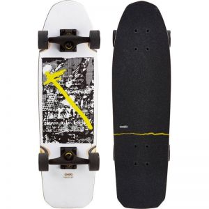 Скейтборд CRUISER OXELO CITY THRASHER RIDE (белый)