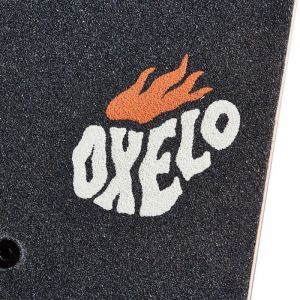 Скейтборд CRUISER OXELO CITY THRASHER RIDE (чорний)