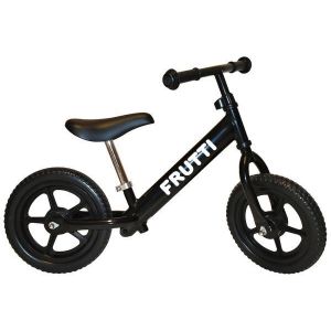 Біговел Frutti 12" Blackberry black wheels (чорний/чорний)