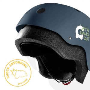 Шолом захисний Cariboo (Navy-green)
