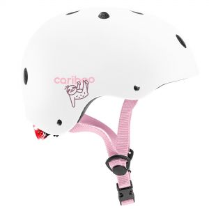 Шолом захисний Cariboo (White-pink)